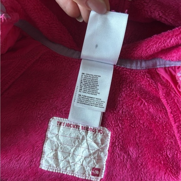 The North Face Baby Buttery Fleece Bunting Dual Zip Pink 12-18M Infant Snowsuit - Picture 6 of 10
